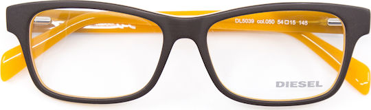 Diesel Rame Ochelari Acetat Maro DL5039-050