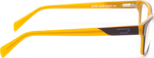 Diesel Rame Ochelari Acetat Maro DL5039-050