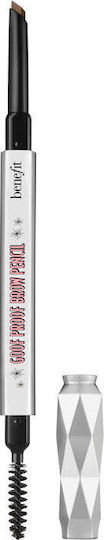 Benefit Goof Proof Waterproof Pencil for Eyebrows 4 Warm Deep Brown