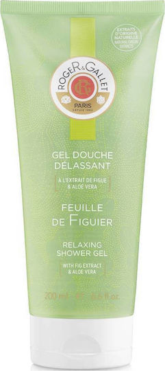 Roger & Gallet Fleur De Figuier Relaxing Bubble Bath Gel with Shea Butter & Citrus Scent 200ml