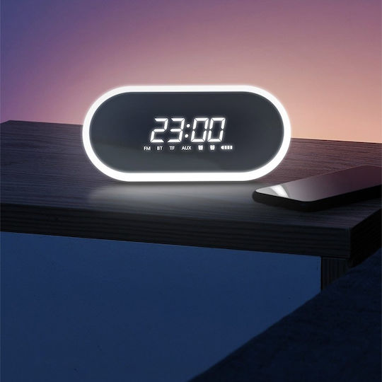 Baseus Encok E09 Tabletop Digital Clock Pink with Alarm NGE09-04