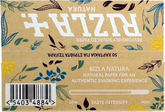 Rizla Natura Cigarette Rolling Papers 50 sheets 1pcs