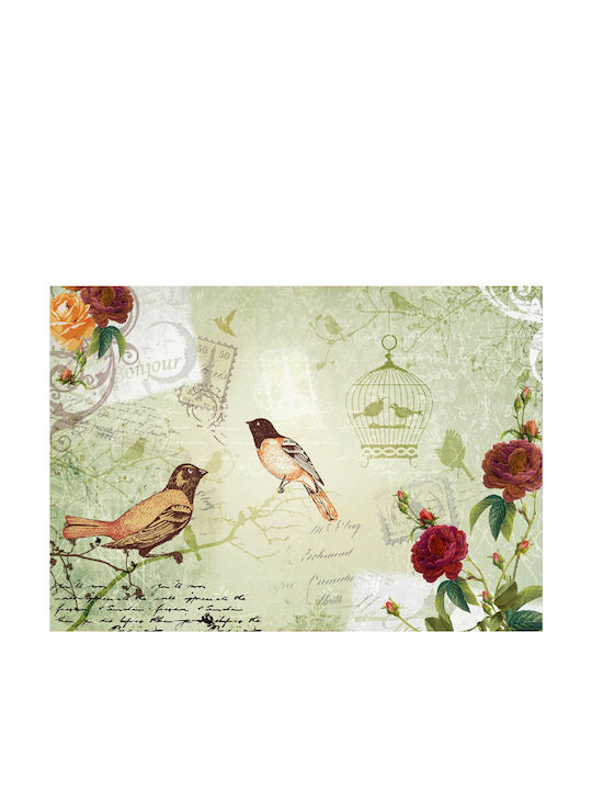 Fototapet de Perete Vintage Birds 400x280 Tesatura L400xW280cm