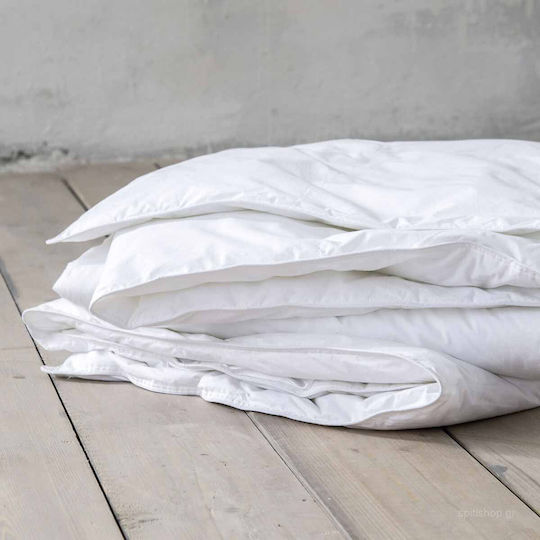 Nima Пухено Куинсайз с Пълнеж Microfiber 220x240бр Super Soft Бял 300 г/м²Gsm 9.5 togs Togs