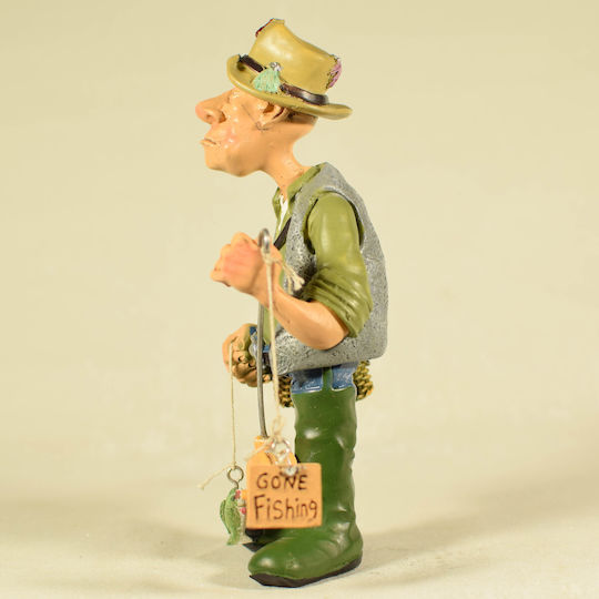 SP Souliotis Decorative Statuette from Plastic Fisher 11x7x18cm