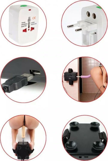Pipedream Fetisch Fantasy International Tragbare Vibrator Maschine in Schwarz