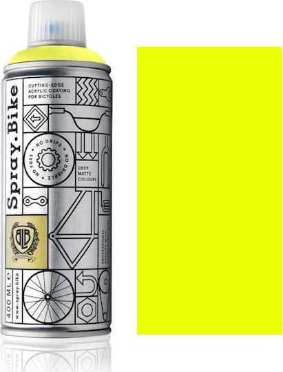 Spray.Bike Σπρέι Βαφής Fluorescent Collection Fluro Yellow 400ml