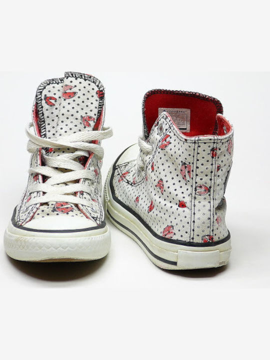 Converse Παιδικά Sneakers High CT Hearts Hi για Αγόρι Λευκά