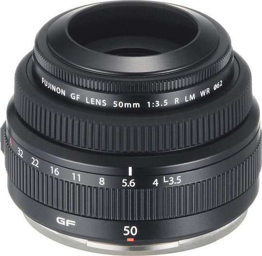 Mittelformat Kameraobjektiv GF 50mm f/3.5 R LM WR Standard / Pfannkuchen für  G Mount Black
