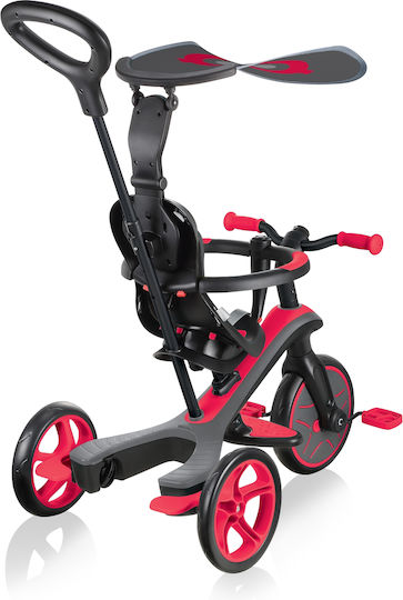 Globber Explorer Foldable & Convertible For 10 Months Red