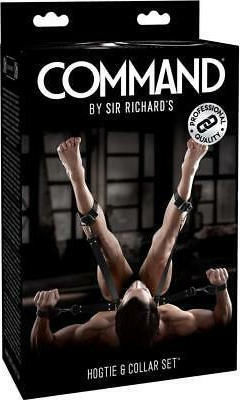 Pipedream Sir Richards Command Hogtie & Collar Set Комплект за Връзване на Шия и Крайници