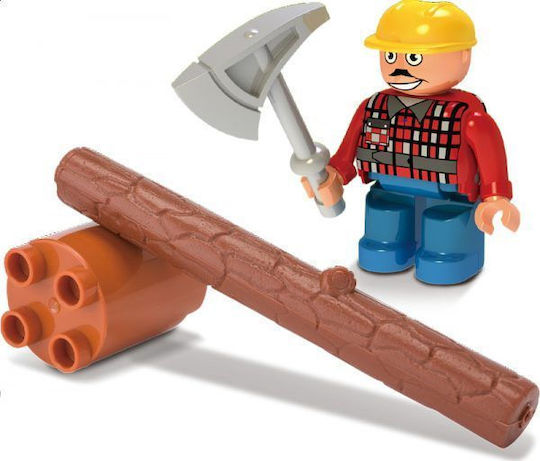 Blocki Τουβλάκια Woodcutter για 3+ Ετών 4τμχ