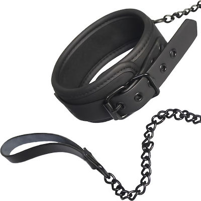 Dream Toys Blaze Collar & Chain in Schwarz Farbe