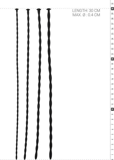 Sinner Gear Silicone Dilator Set - Small Διαστολέας σε Μαύρο Χρώμα