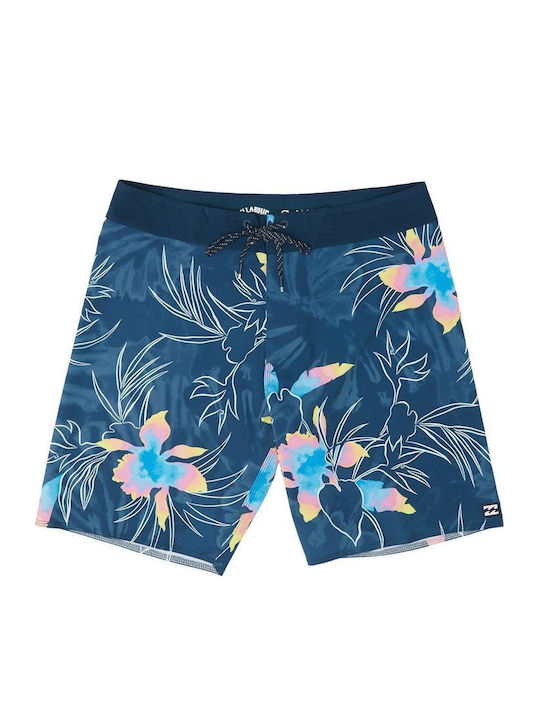 Sundays Airlite 19" Men's Swimwear Shorts Navy Blue with Patterns