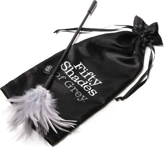Fifty Shades of Grey Tease - Feather Tickler Feather for Tickling in Gray Color