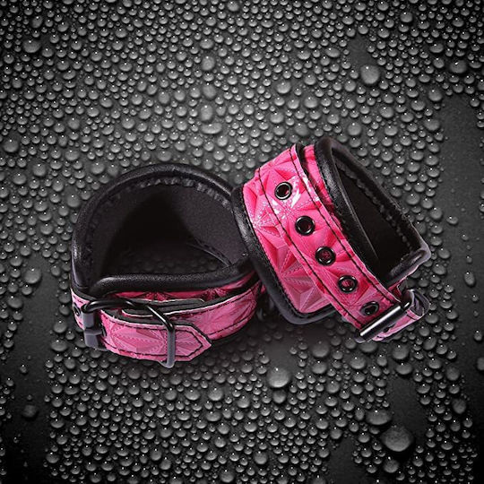 Ns Novelties Sinful Wrist Cuffs Handcuffs in Pink Color