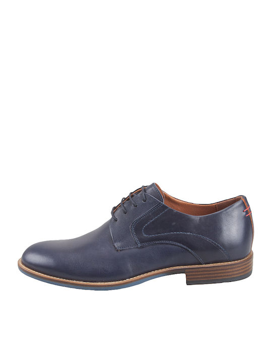 Damiani 731 Men's Dress Shoes Blue