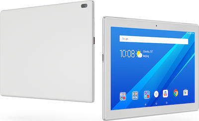 Lenovo Tab4 10 10.1" με WiFi & 4G (2GB/16GB) Λευκό