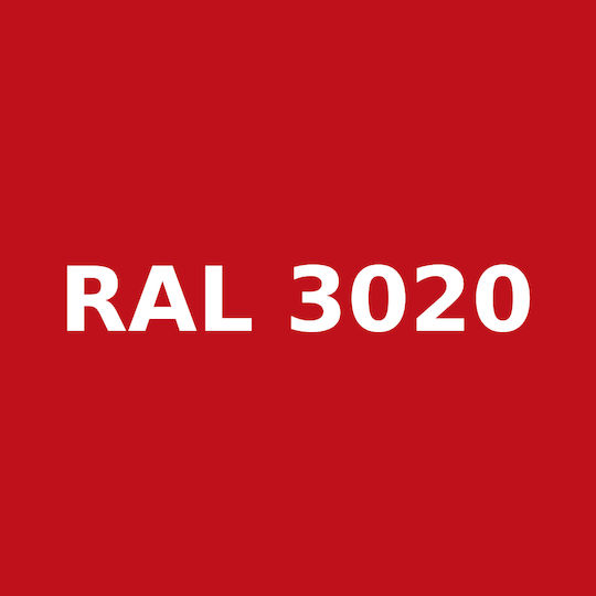 Minos Spray Spray Paint Acrylic with Shiny Effect Traffic Red RAL 3020 400ml