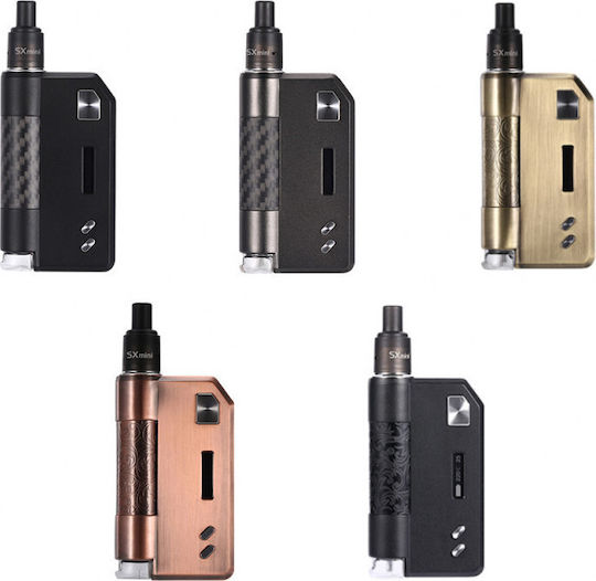 SXmini Auto Squonker Kit Pod Mod 3.5ml cu Baterie Încorporată 1400mAh bronz antic