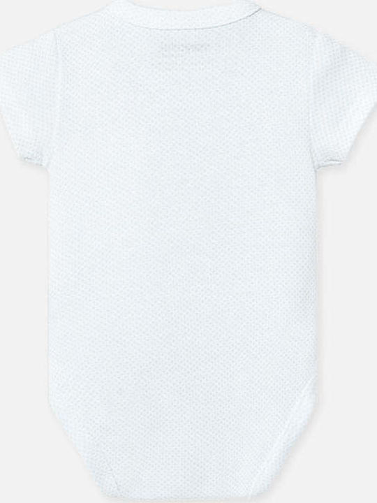 Mayoral Baby Bodysuit Set Short-Sleeved White