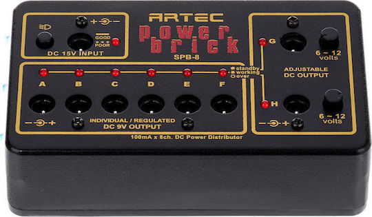 Artec Power Brick Τροφοδοτικό Πεταλιών Ηλεκτρικής Κιθάρας