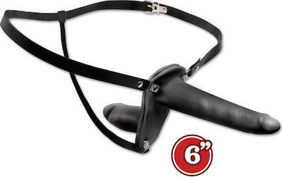 Pipedream Fetish Fantasy Series Double Penetrix Strap-on Black 15cm