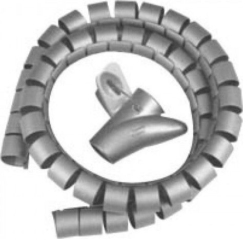 CHS Σπιράλ Καλωδίων CHT-25A CHS 25mm 2m Γκρι 1τμχ