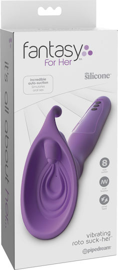 Pipedream Fantasy For Her Vibrating Roto Suck-Her Αναρροφητής Αιδοίου με Δόνηση Purple