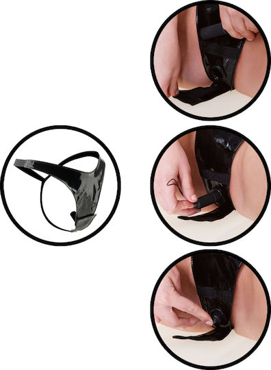 Pipedream Fetish Fantasy Series Fantasy Panty Вибратор за двойки с Дистанционно Управление Черен