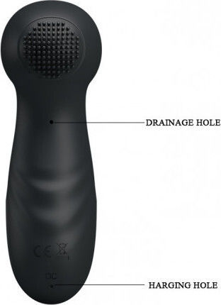 Pretty Love Hammer Αναρροφητής Vagin cu Vibrații Black 1buc