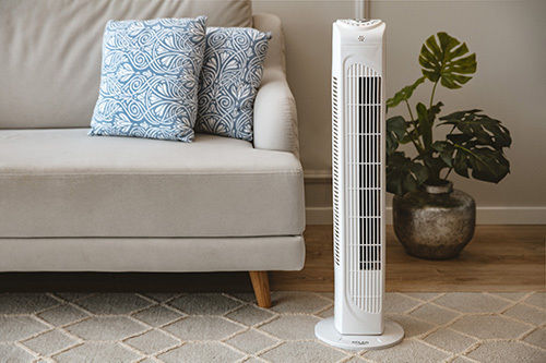 Adler AD-7319 Ανεμιστήρας Πύργος 40W Λευκός
