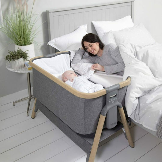 Topmark Cradle Tutti Bambini CoZee with Mattress Charcoal