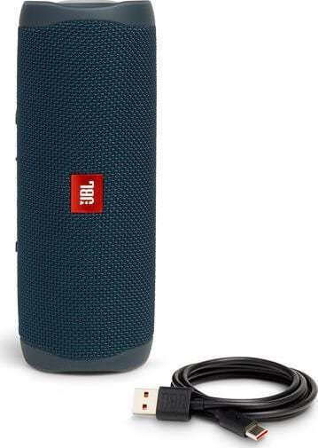 JBL Flip 5 Αδιάβροχο Ηχείο Bluetooth 20W με Διάρκεια Μπαταρίας έως 12 ώρες Μπλε