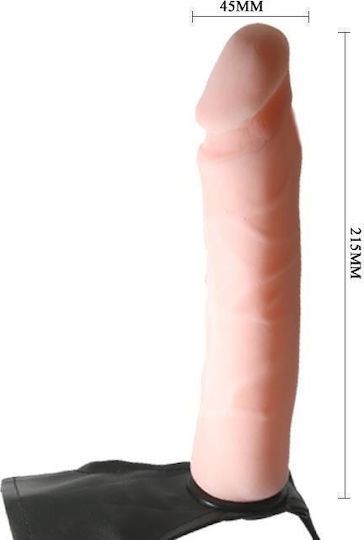 Baile Ultra Passionate Harness Sensual Comfort Strap-On Harness με Dildo 22.5cm στο χρώμα του δέρματος
