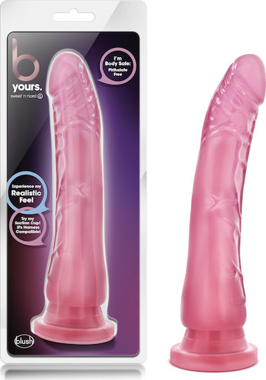B Yours Sweet n' Hard 6 Realistisches Dildo Mit Saugnapf Rosa 22cm