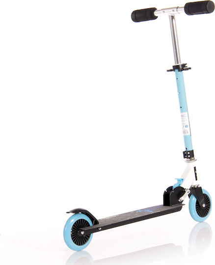 Lorelli Kids Scooter Foldable Thunderbird 2-Wheel Blue for 5+ Years