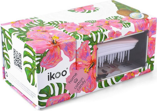 Ikoo Perie De Păr Albă Home Cotton Candy
