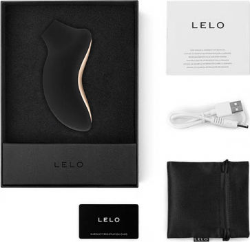 Lelo Sona 2 Αναρροφητής Vagin cu Vibrații Black 1buc