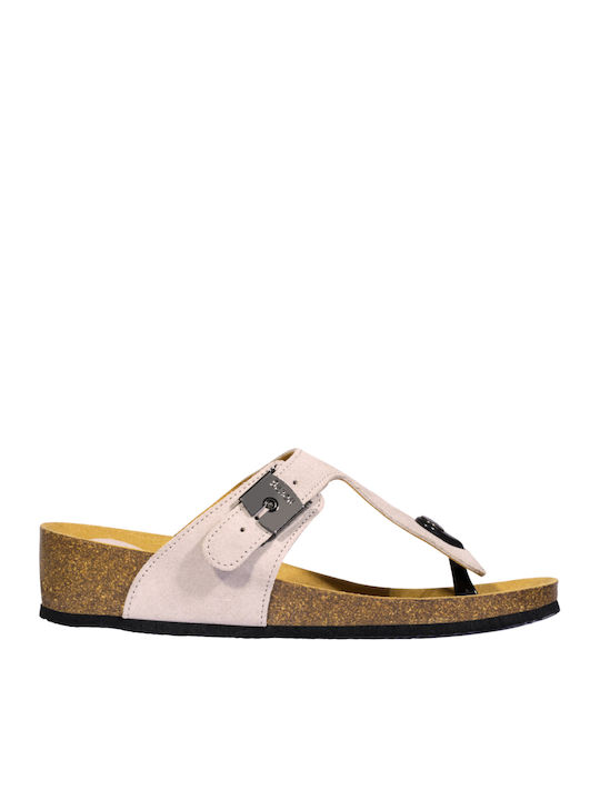 Gandia 2.0 - Bioprint Women's Flat Sandals Anatomic in Gray Color