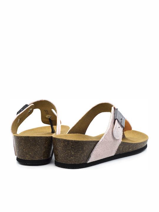 Gandia 2.0 - Bioprint Women's Flat Sandals Anatomic in Gray Color