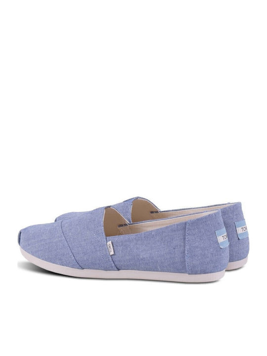 Alpargata Din material textil Espadrile dama în culoarea Albastru deschis