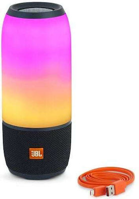 JBL Pulse 3 JBLPULSE3BLKAM Bluetooth-Lautsprecher 20W mit Batterielaufzeit bis zu 12 Stunden Schwarz