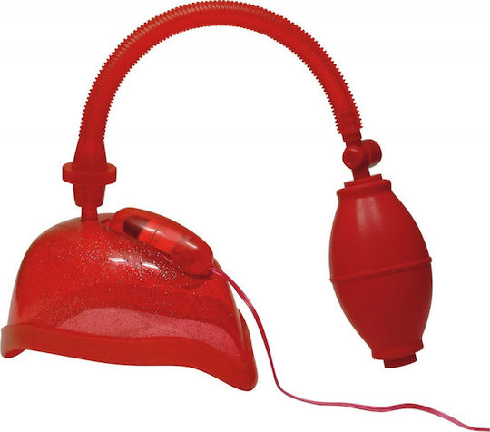 You2Toys Vibrating Vagina Sucker Αναρροφητής Αιδοίου με Δόνηση Red