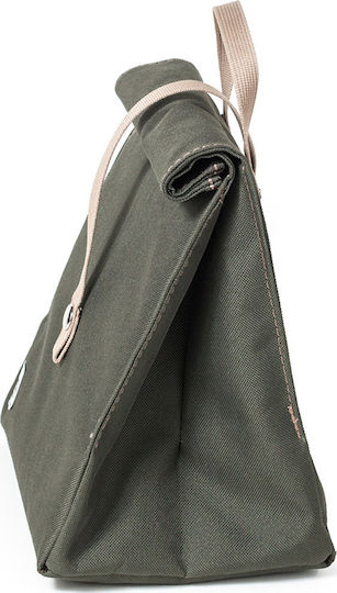 The Lunch Bags Insulated Handbag Original 5 Liters Olive L24 x W16 x H21cm