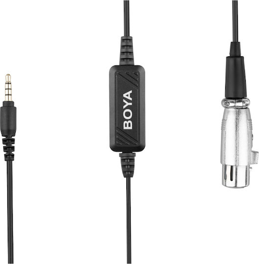 Boya XLR female to 3.5mm male 6m Cable (BY-BCA6)