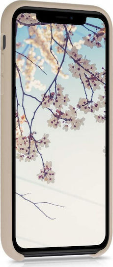 KWmobile Flexible Back Cover Silicone Beige (iPhone 11)