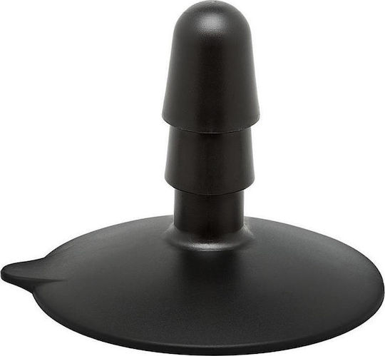 Vac U Lock Large Suction Cup Plug σε Μαύρο Χρώμα