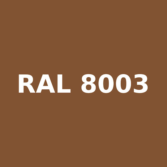 Eco Service Spray Paint Top Acrylic Clay Brown RAL 8003 400ml